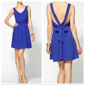 Ya Los Angeles Royal Blue Katie Dress M NWT